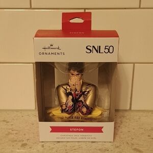 RARE 2025 Hallmark SNL50 Stefon Ornament-Brand New!